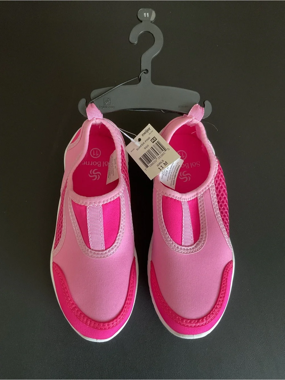 NWT SOL BORNE Water Shoes Pink Size 11